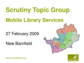 Scrutiny Topic Group