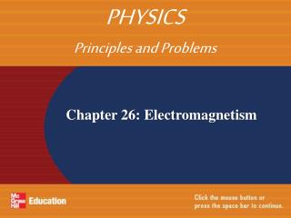 Chapter 26: Electromagnetism