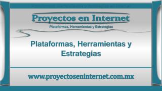 Proyectos en Internet