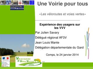Une Voirie pour tous «Les véloroutes et voies vertes»