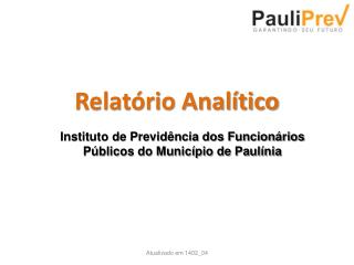 Relatório Analítico