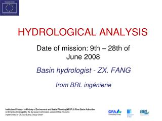 HYDROLOGICAL ANALYSIS