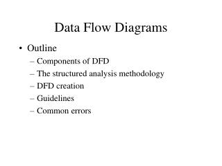 Data Flow Diagrams