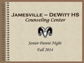 Jamesville – DeWitt HS Counseling Center