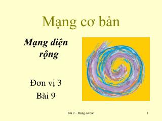 Mạng cơ bản