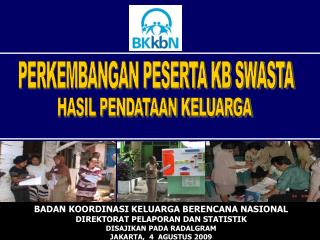 BADAN KOORDINASI KELUARGA BERENCANA NASIONAL DIREKTORAT PELAPORAN DAN STATISTIK