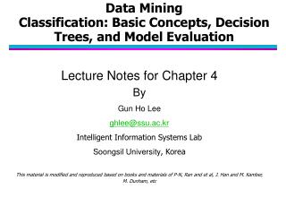 Data Mining Classification: Basic Concepts, Decision Trees, and Model Evaluation