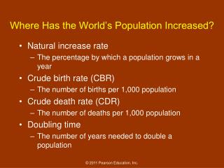 Where Has the World’s Population Increased?