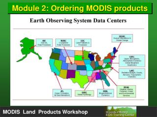 Module 2: Ordering MODIS products