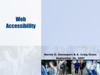 Web Accessibility