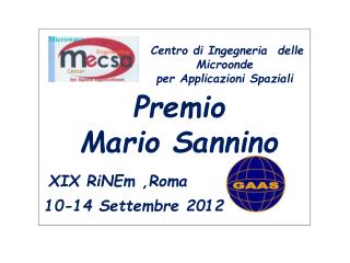 10-14 Settembre 2012