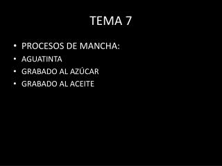 TEMA 7