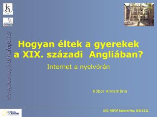 Hogyan éltek a gyerekek a XIX. századi Angliában?