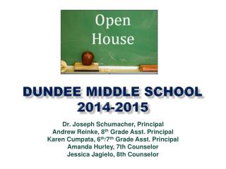 Dundee Middle School 2014-2015