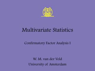 Multivariate Statistics