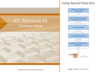 JCL Standards #3