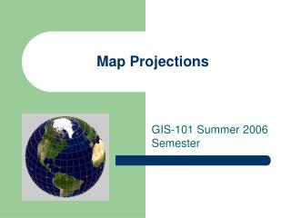 Map Projections