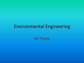 Environmental Engineering