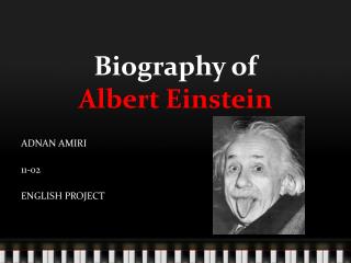 Biography of Albert Einstein