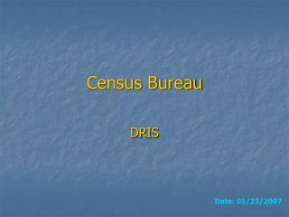 Census Bureau