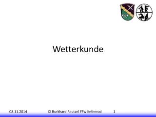 Wetterkunde