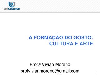 Prof.ª Vivian Moreno profvivianmoreno@gmail