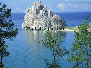 Bajkalsko jezero