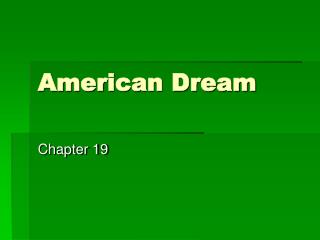 American Dream