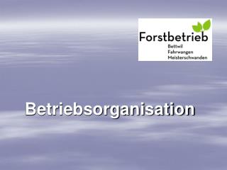 Betriebsorganisation