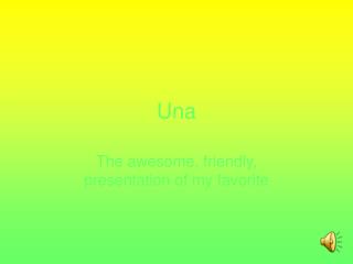 Una