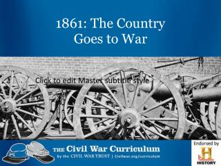 1861: The Country Goes to War