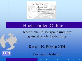 Hochschulen Online