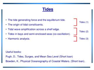 Tides