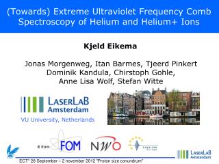 (Towards) Extreme Ultraviolet Frequency Comb Spectroscopy of Helium and Helium+ Ions