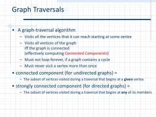 Graph Traversals