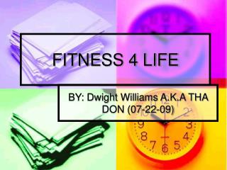 FITNESS 4 LIFE