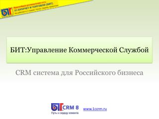 БИТ:Управление Коммерческой Службой