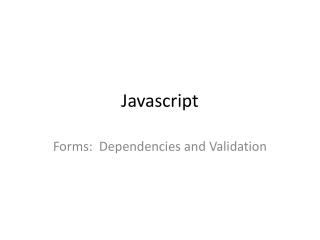 Javascript