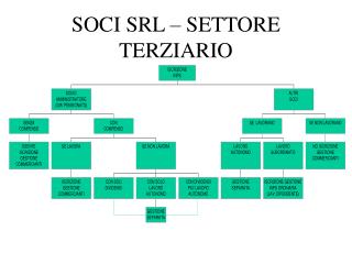 SOCI SRL – SETTORE TERZIARIO