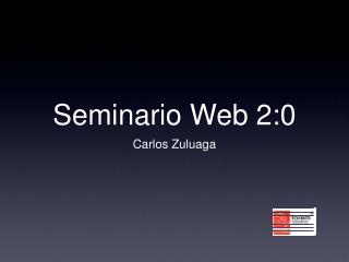 Seminario Web 2:0