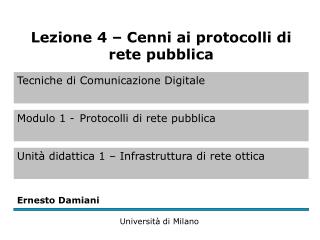 Codifica di trasmissione (1)