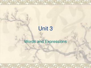 Unit 3