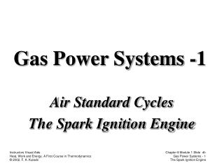 Gas Power Systems -1