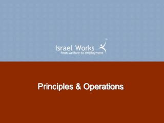 Principles &amp; Operations