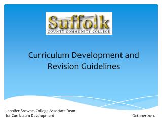 Curriculum Development and Revision Guidelines