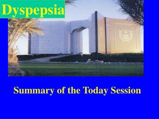 Dyspepsia