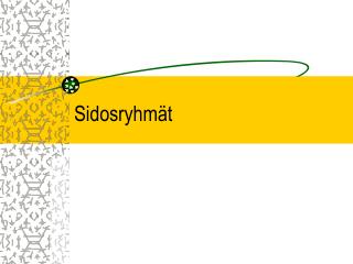 Sidosryhmät