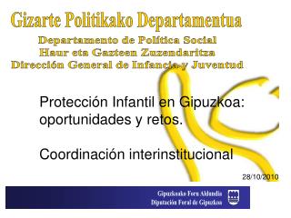 Gizarte Politikako Departamentua