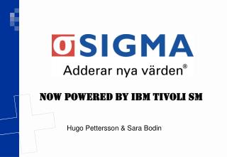 Hugo Pettersson &amp; Sara Bodin