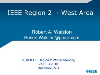 IEEE Region 2 - West Area